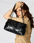 SHOMICO PU Leather Chain Handbag