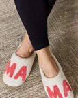 Melody MAMA Pattern Cozy Slippers