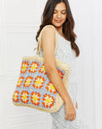 Fame Off The Coast Straw Tote Bag - Online Only