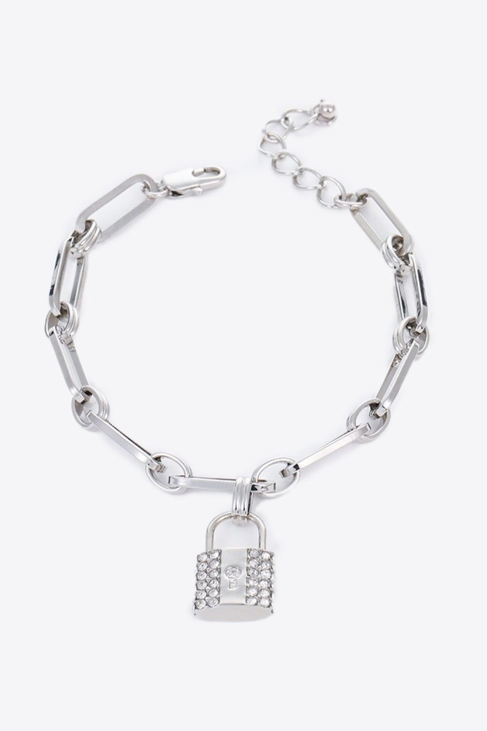 Lock Charm Chain Bracelet - Online Only