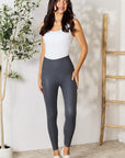 LOVEIT Full Size Wide Waistband High Waist Leggings