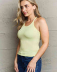 Ninexis Take A Seat Simple Halter Neck Tank Top