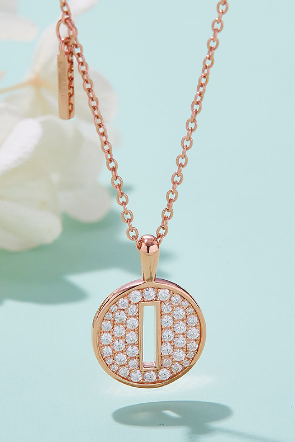 Moissanite A to J Pendant Necklace - Online Only