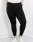 Leggings Depot Full Size Strengthen and Lengthen Reflective Dot Active Leggings