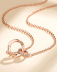 Zircon Decor 999 Sterling Silver Necklace - Online Only