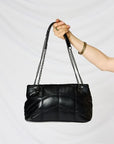 SHOMICO PU Leather Chain Handbag