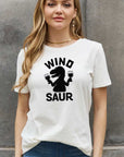 Simply Love WINOSAUR Graphic Cotton Tee - Online Only