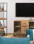 Refined Reclaimed Wood Console - Online Only