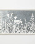Metal White Floral Wall Decor - Online Only