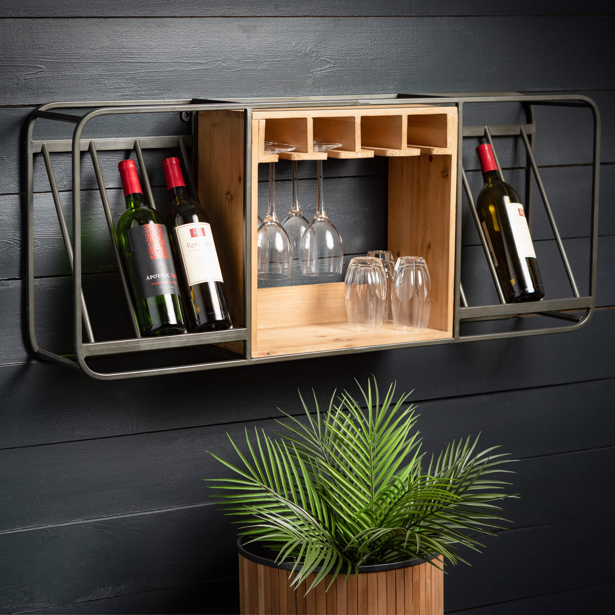 Wine Glass Wall Shelf/Storage - Online Only