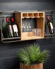 Wine Glass Wall Shelf/Storage - Online Only