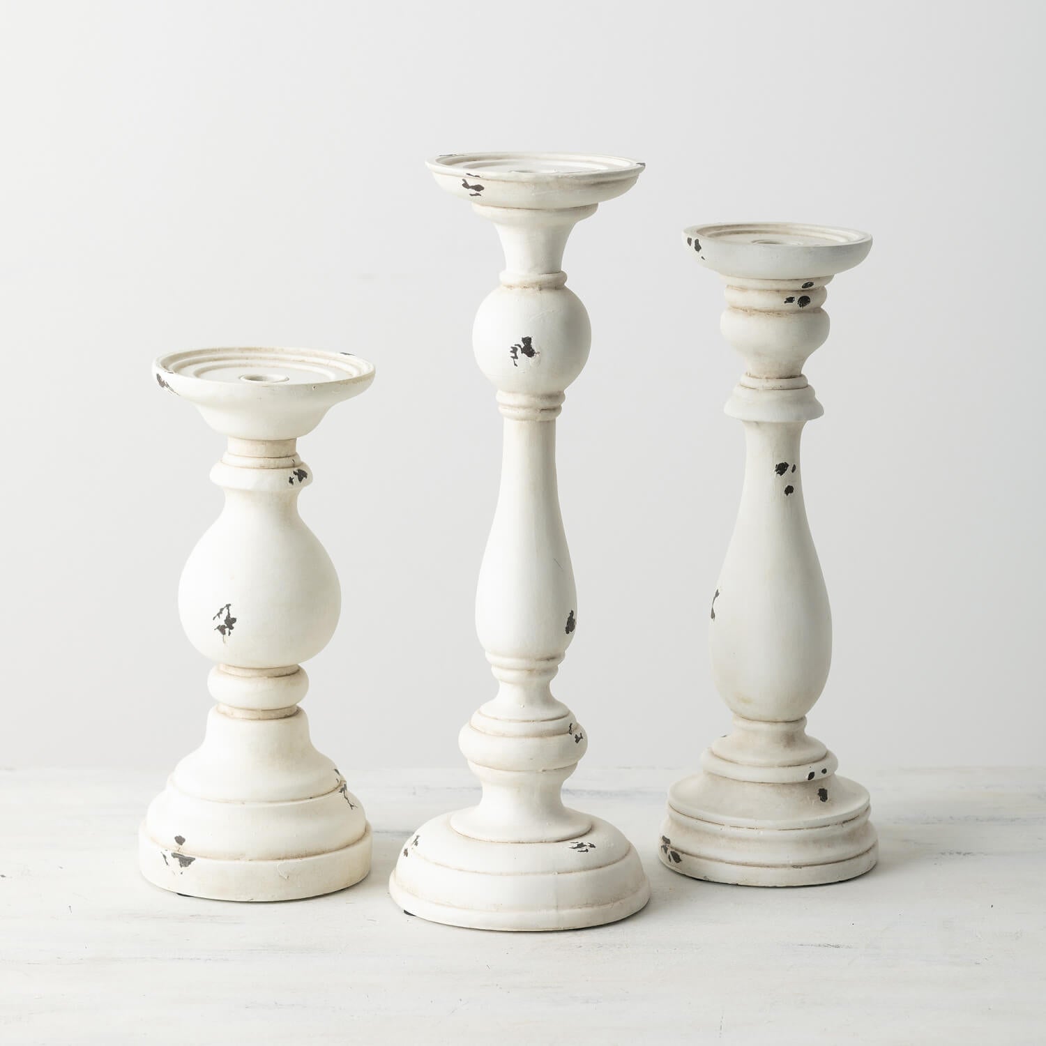 Pillar Candle Holder Set of 3 - Online Only