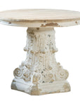 Taller Round Pedestal Table - Online Only